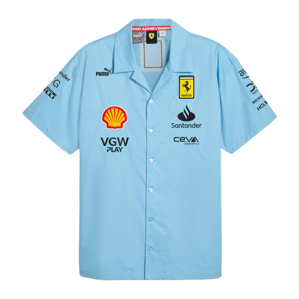 BLUE FERRARI 2024 TEAM POLO