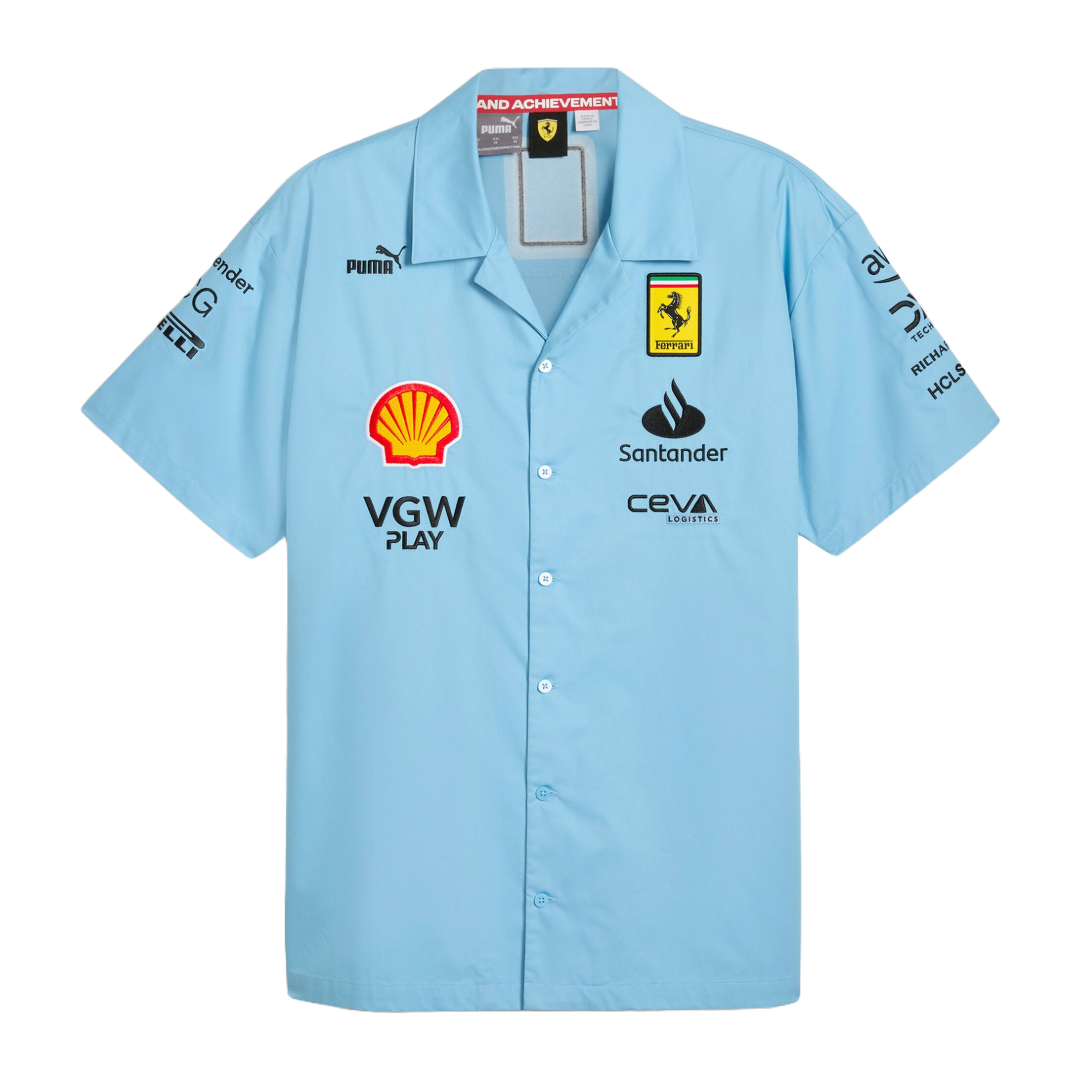 BLUE FERRARI 2024 TEAM POLO